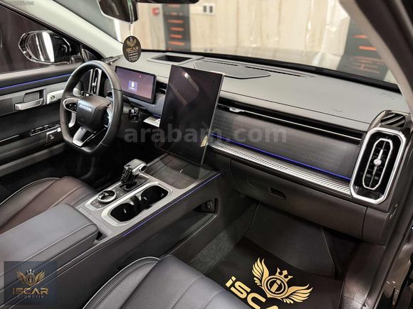 İSCARDAN 2025 MODEL JAECOO 7 EVOLVE 4*4 CAM TAVAN ELKTRKLİ BAGAJ