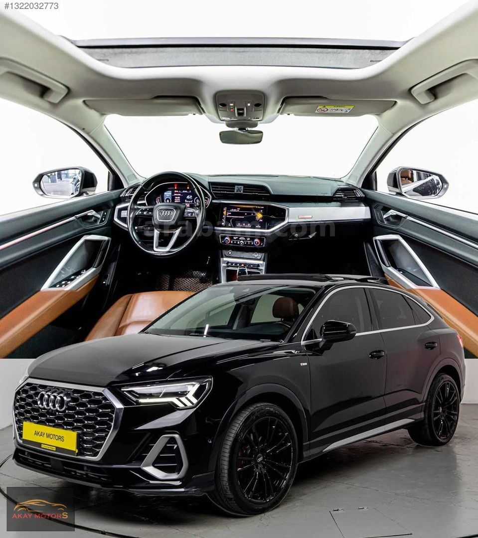 Galeriden Audi Q3 Sportback 35 TFSI S Line 2024 Model İstanbul