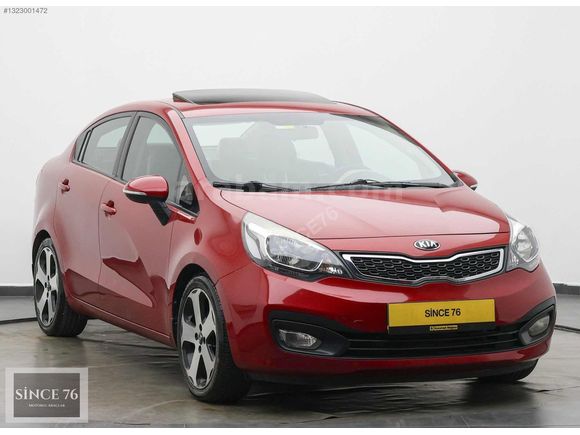 SİNCE 76'DAN KIA RIO OTOMATİK, SUNROOF, DEĞİŞENSİZ, KREDİ KARTI