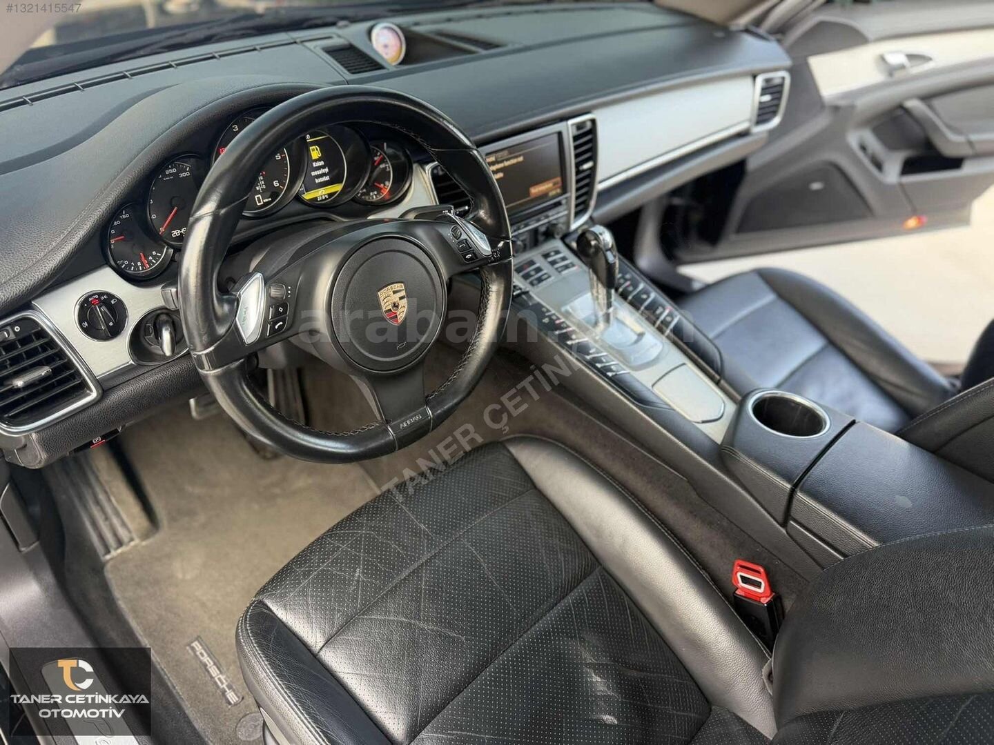 Galeriden Porsche Panamera Diesel 2011 Model Antalya 284.000 km Siyah 7