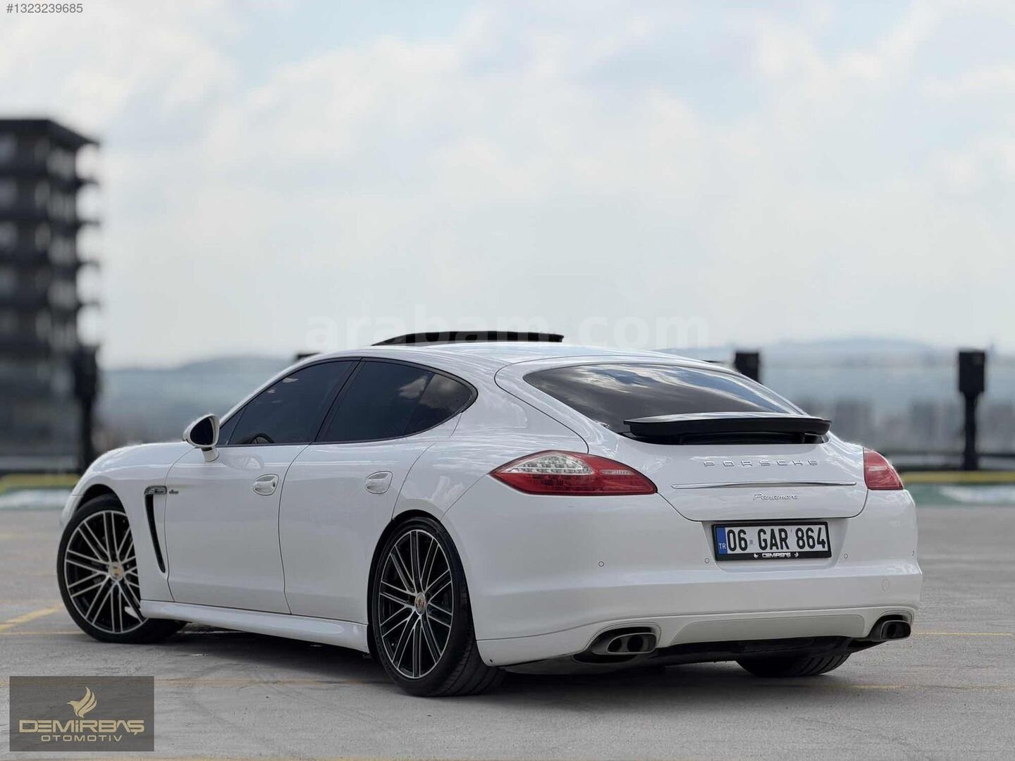 Galeriden Porsche Panamera Diesel 2012 Model Ankara 290.000 km Beyaz 3