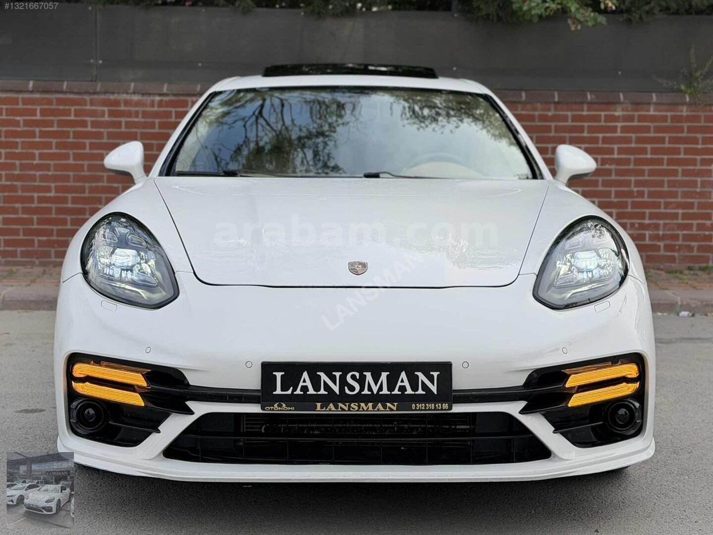 Galeriden Porsche Panamera 4 2011 Model Ankara 316.000 km Beyaz 3
