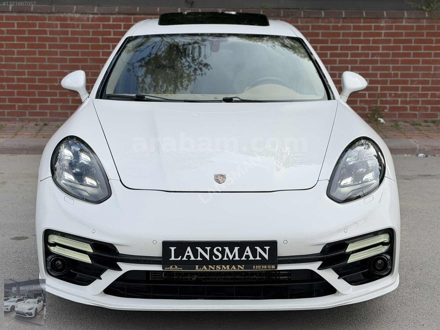 Galeriden Porsche Panamera 4 2011 Model Ankara 316.000 km Beyaz 1