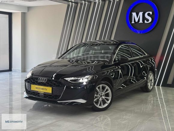 2025 AUDİ A3+KÖR NOKTA+CAM TAVAN+NAVİGASYON+KOLTUK ISITMA%20FAT