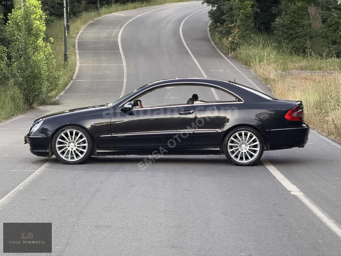 Galeriden Mercedes - Benz CLK 200 Kompressor Elegance 2003 Model İstanbul 285.000 km Siyah 6
