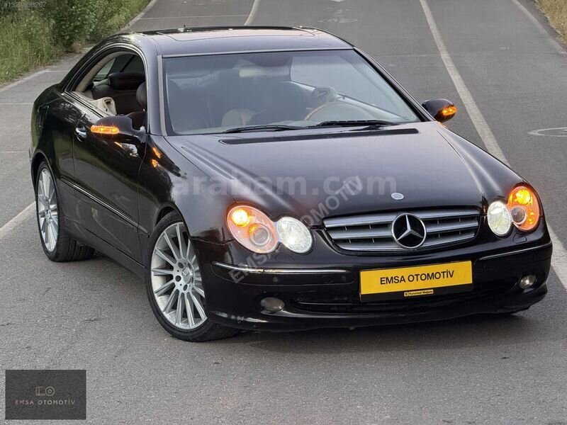Galeriden Mercedes - Benz CLK 200 Kompressor Elegance 2003 Model İstanbul 285.000 km Siyah