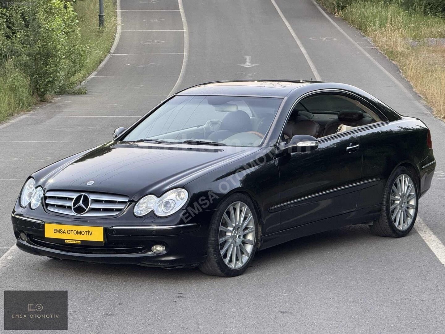 Galeriden Mercedes - Benz CLK 200 Kompressor Elegance 2003 Model İstanbul 285.000 km Siyah 5