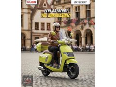 AKS MOTOR BAYBERRY 50 NAKİTE ÖZEL KARTA 12 TAKSİT KASK HEDİYE