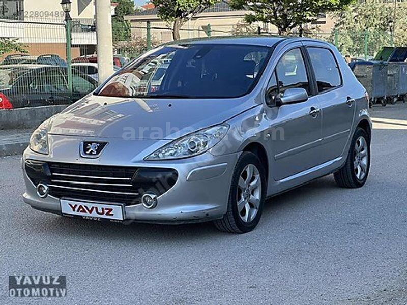 Galeriden Peugeot 307 1.6 HDi Look 2006 Model Afyonkarahisar 275.000 km Gri