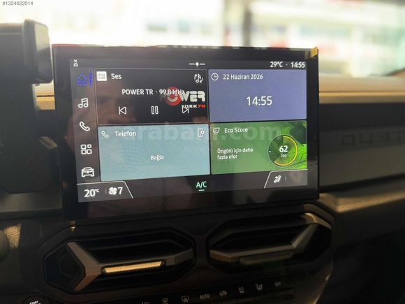2024 MODEL 9.800 KM.DE HATASIZ RENAULT DUSTER ( K.K.12 TAKSİT )