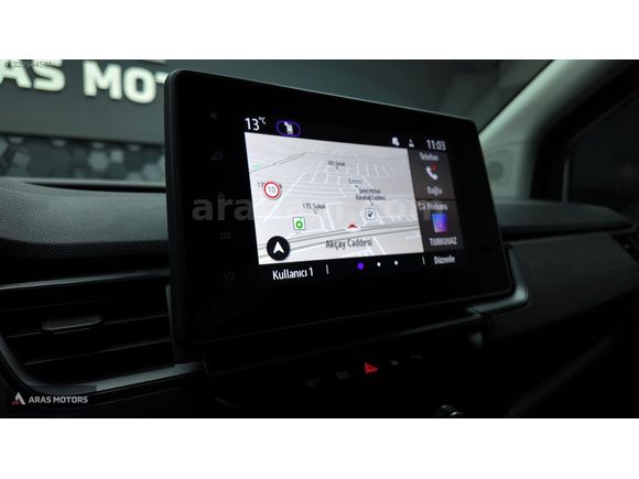 ARAS MOTORS..2025 RENAULT KANGO MULTİX 1.5 DCI İCONİC..HATASIZ