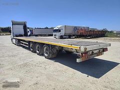 2003 MODEL SCHMITZ SAL KASA PLATFORM ŞASİ KONTEYNER KİLİTLİ ! !