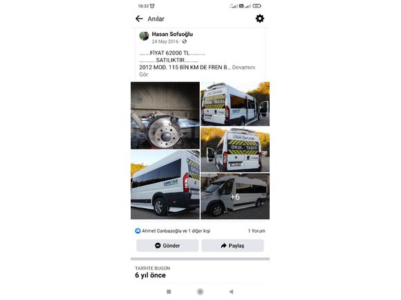 2012 mod.km 175000 orjinal