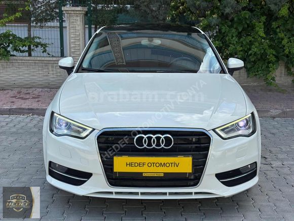 2013 AUDI A3 1.6 TDI SPORTBACK S-TRONIC CAM TAVANLI YENİ KASA
