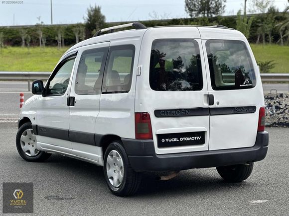 YÜCEL OTOMOTİV'Den 2002 ÇİFT SÜRGÜ BERLİNGO MASRAFSIZ HATASIZ