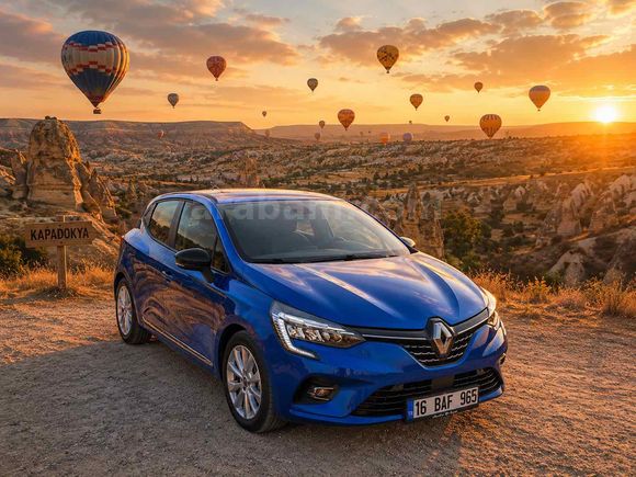 Sahibinden Renault Clio 1.0 TCe Touch 2023 Model  50.000 km Mavi