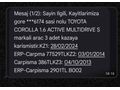 2013 Corolla 1.6 Active 136.000 km