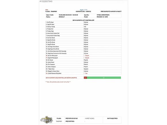 AÇIKEL AUTO CENTER-120.000KM-TOUCH PLUS-FULL