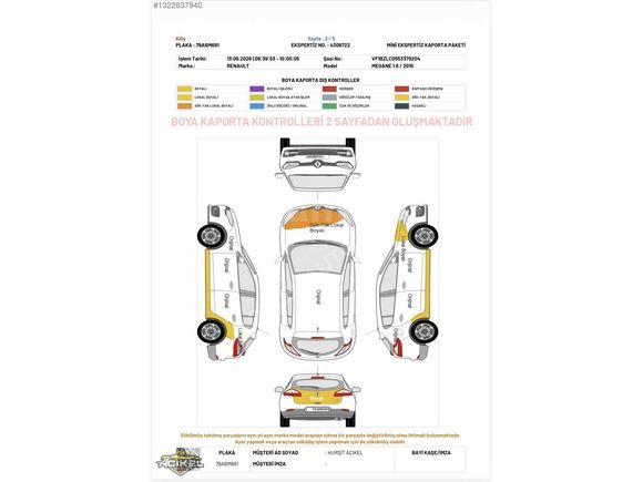 AÇIKEL AUTO CENTER-120.000KM-TOUCH PLUS-FULL