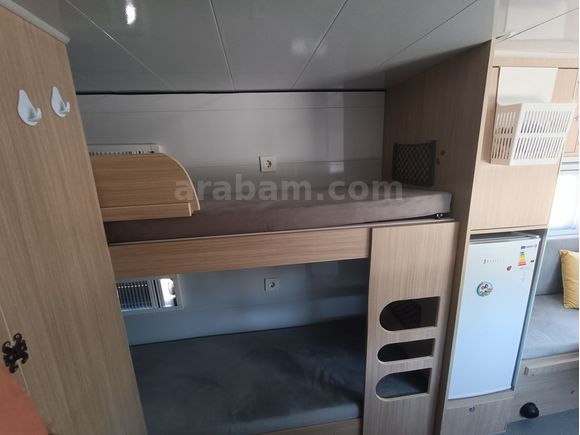 2035'e kadar muayeneden muaf klimalı karavan.
