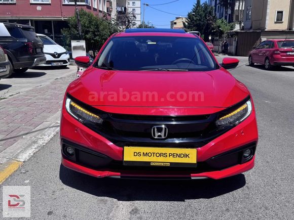 DS MOTORS PENDİK'TEN 2021 HONDA CİVİC EX.PLUS HATASIZ 88.000 DE