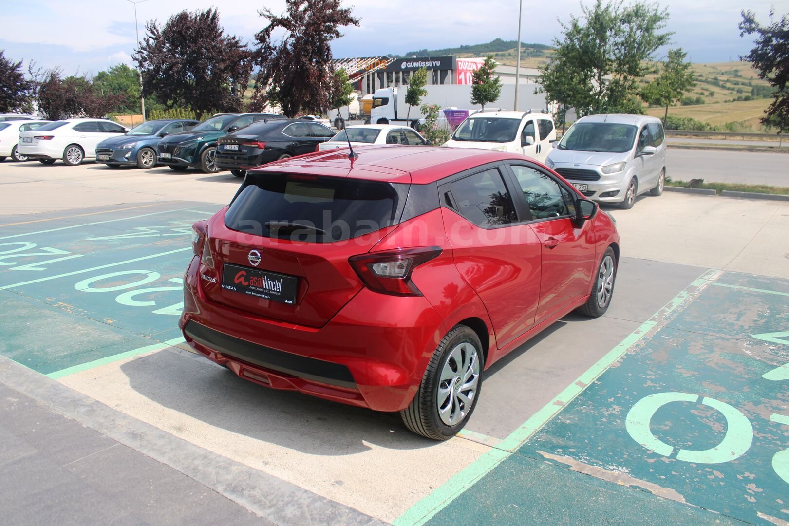 Galeriden Nissan Juke 1.0 DIG-T Tekna 2022 Model Samsun 51.864 km Kırmızı 2