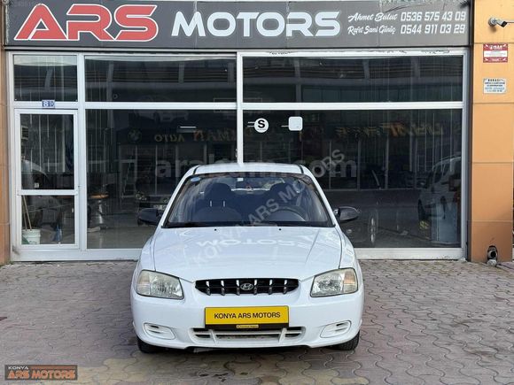 ''KONYA ARS MOTORS'' KUSURSUZ TEMİZLİKTE İLK BİNİCİDEN ACCENT!