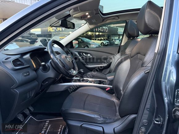 2016 RENAULT KADJAR 1.5 DCİ İCON MANUEL CAM TAVAN 173'BİN KM..