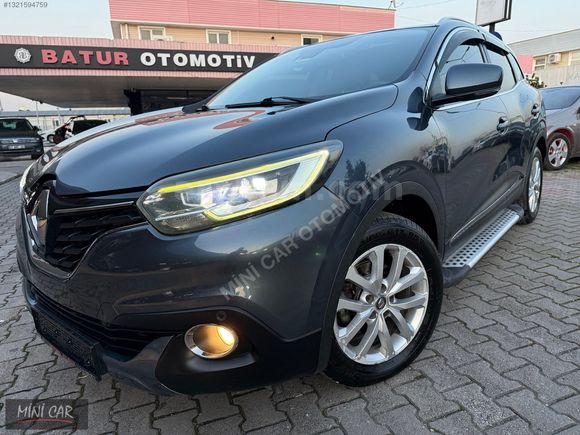 2016 RENAULT KADJAR 1.5 DCİ İCON MANUEL CAM TAVAN 173'BİN KM..