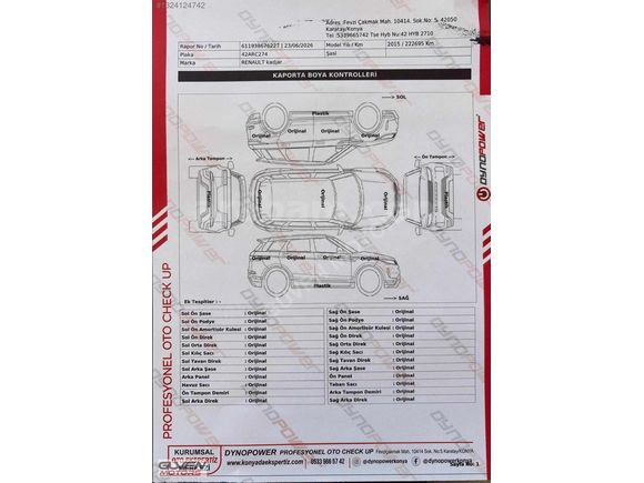 /// 2015 MODEL+1.5 DCI İCON+HATASIZ BOYASIZ+CAM TAVAN+KADJAR