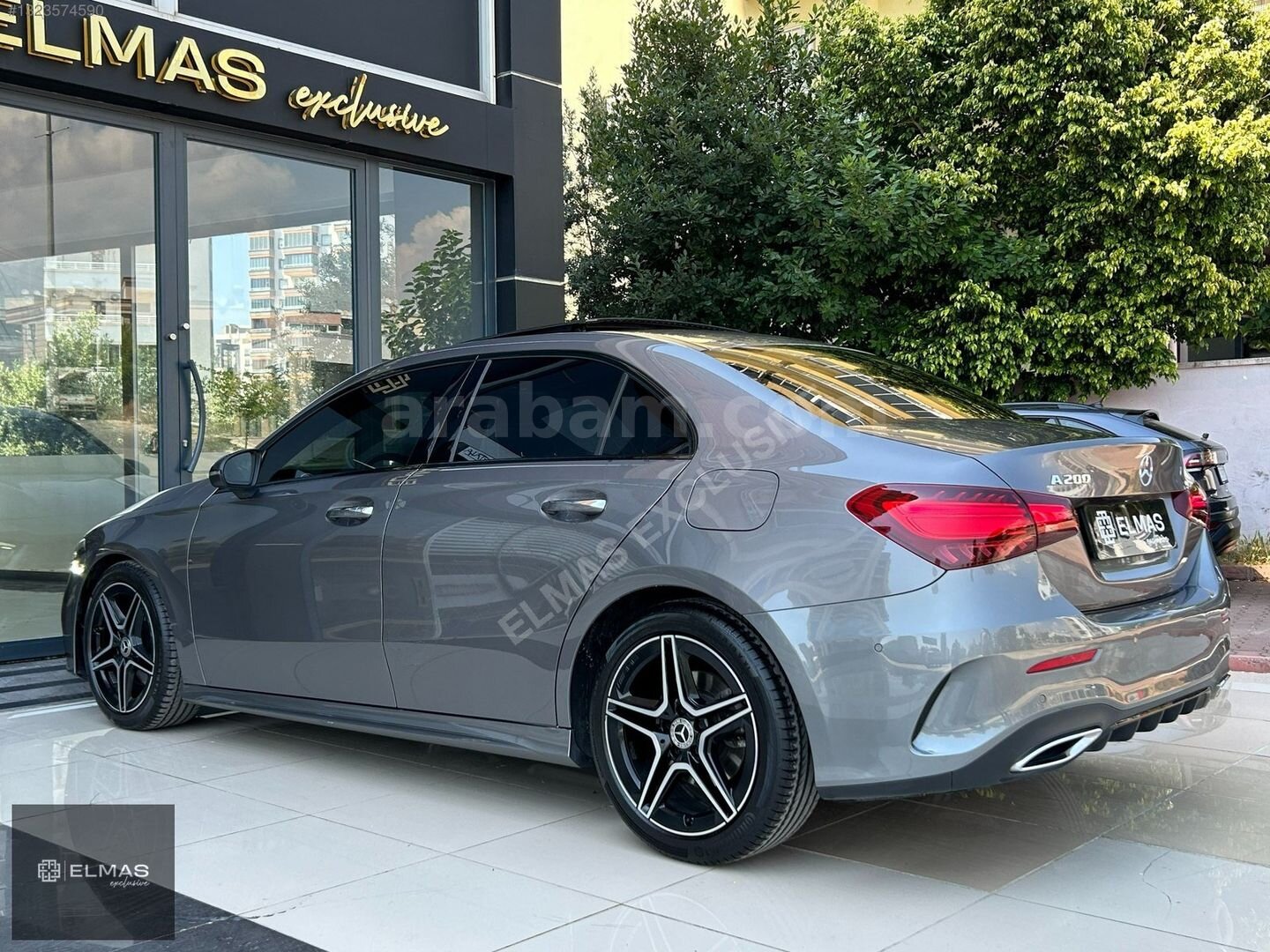 Galeriden Mercedes - Benz A 200 AMG 2023 Model Mersin 82.500 km Gri 4