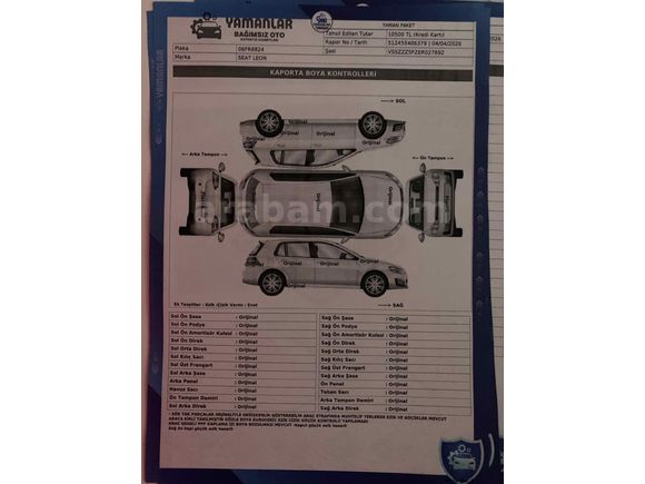 Sahibinden Seat Leon 1.6 TDI CR Style 2013 Model Ankara