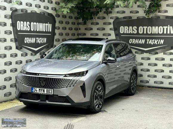 ORASDAN 2025 MODEL PEUGEOT 5008 1.2 HYBRİD 7 KOLTK ALURE BOYASIZ