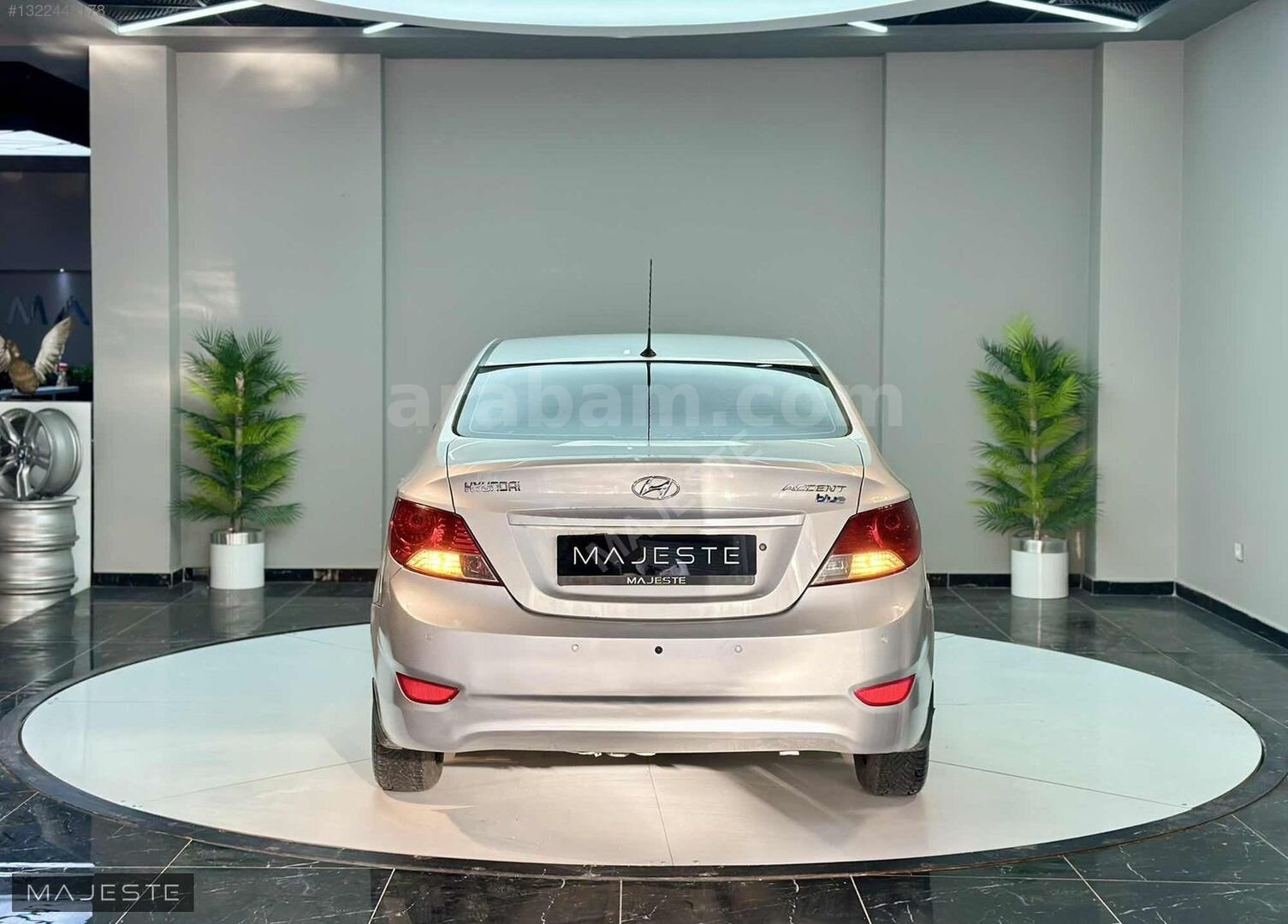 Galeriden Hyundai Accent Blue 1.6 CRDI Mode 2013 Model Kırıkkale 254.000 km Gri 2