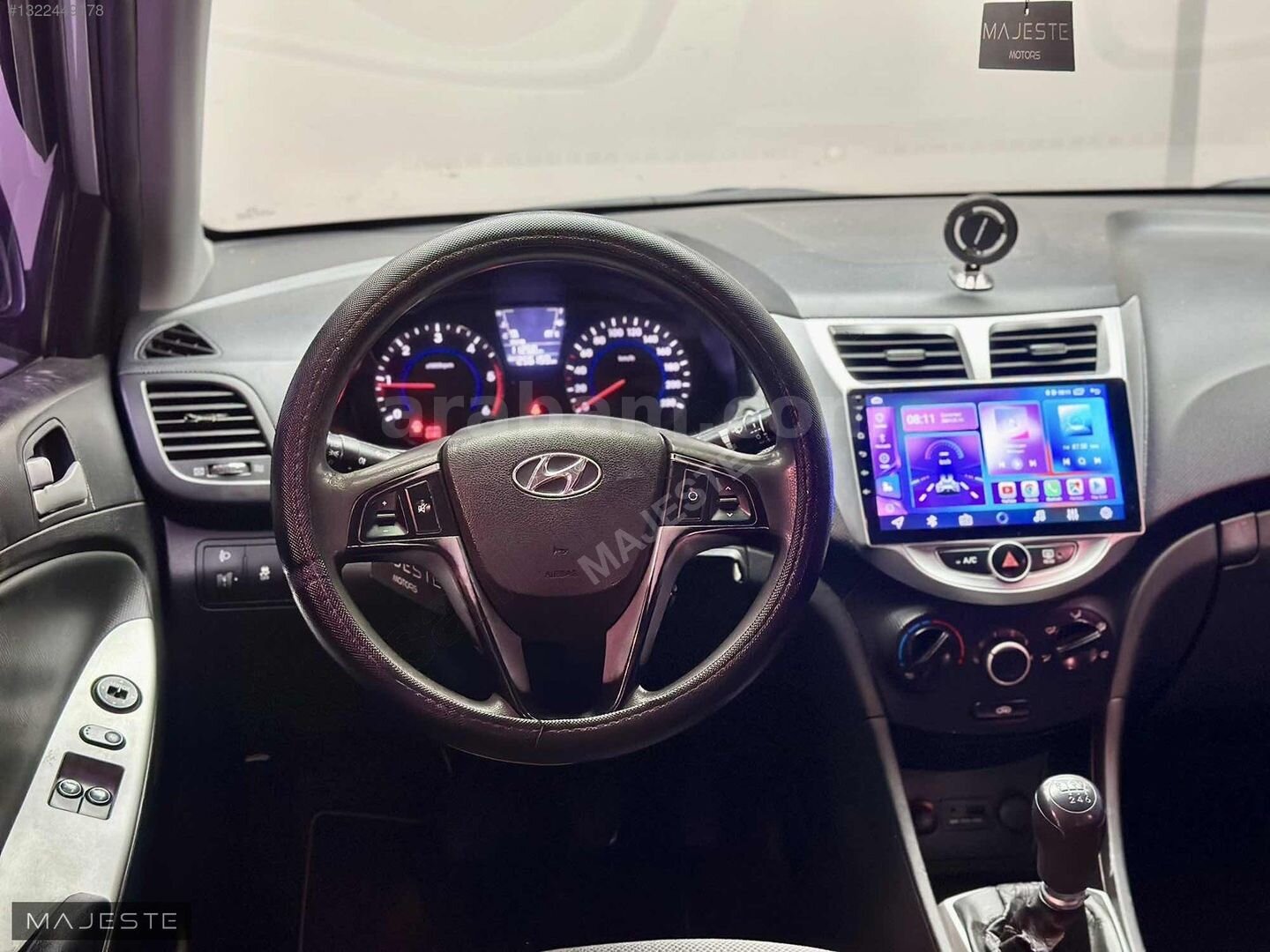 Galeriden Hyundai Accent Blue 1.6 CRDI Mode 2013 Model Kırıkkale 254.000 km Gri 6