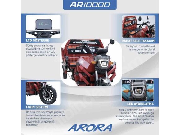 Galeriden Arora AR 10000 Moped Manisa