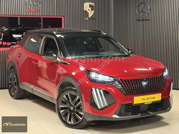 VRL MOTORS'2025 PEUGEOT 2008 GT-DEĞİŞENSİZ-K.KART TKST*42.000 KM