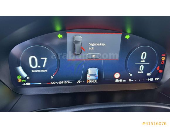 2025 MODEL DİZEL 40 BİN KM TİTANİUM-X AÇILIR CAM TAVAN HATASIZ