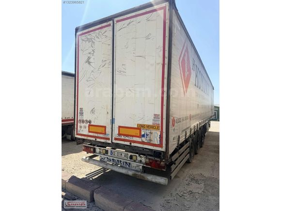 2013 MODEL TENTELİ KAYAR ÇATI KAYAR PERDE KAPAKLI SERİN DORSE