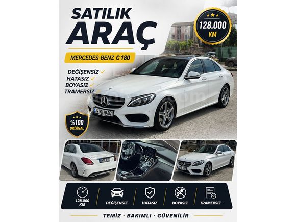 Sahibinden Mercedes - Benz C 180 AMG 2016 Model 