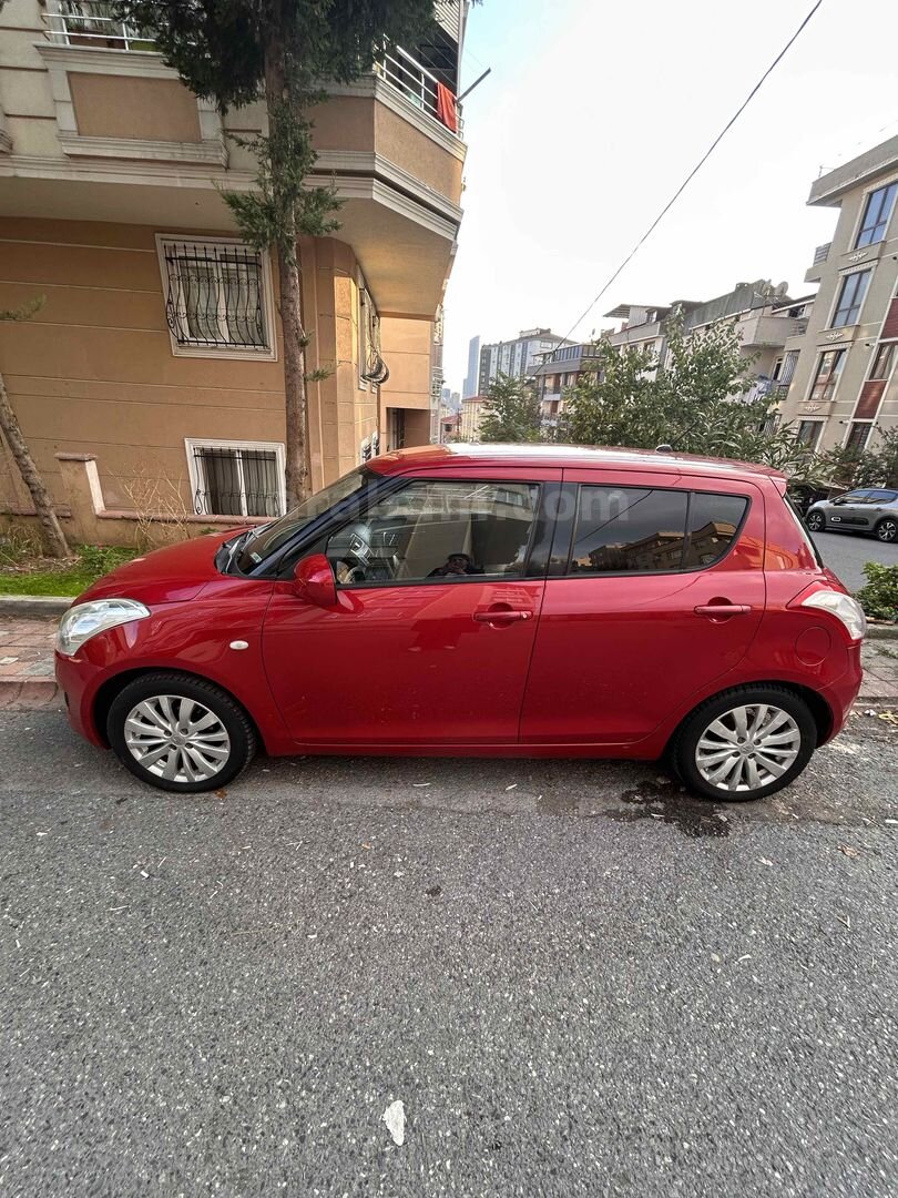 Sahibinden Suzuki Swift 1.2 GL 2012 Model İstanbul 121.000 km Kırmızı 2