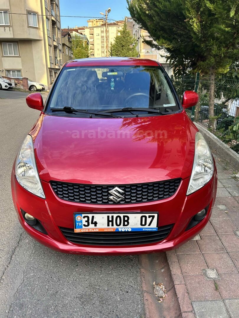 Sahibinden Suzuki Swift 1.2 GL 2012 Model İstanbul 121.000 km Kırmızı 6
