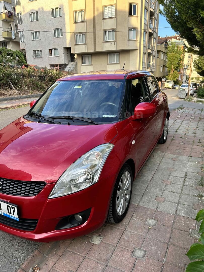 Sahibinden Suzuki Swift 1.2 GL 2012 Model İstanbul 121.000 km Kırmızı 4