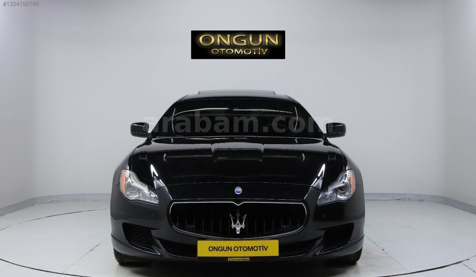 Galeriden Maserati Quattroporte 3.0 D 2014 Model Adana 158.000 km Siyah 3