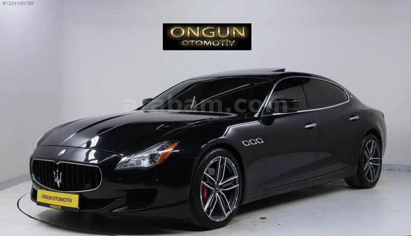 Galeriden Maserati Quattroporte 3.0 D 2014 Model Adana 158.000 km Siyah