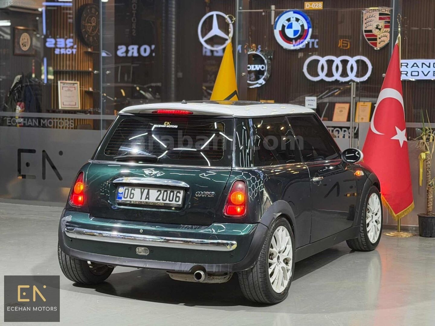 Galeriden Mini Cooper 1.6 Türkiye Paketi 2003 Model İstanbul 285.000 km Yeşil 7