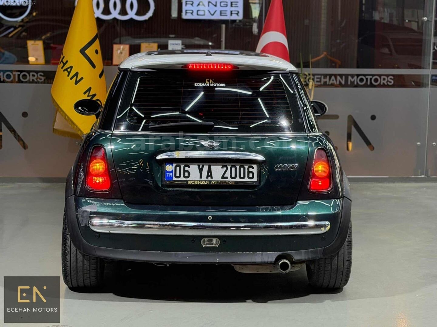 Galeriden Mini Cooper 1.6 Türkiye Paketi 2003 Model İstanbul 285.000 km Yeşil 6