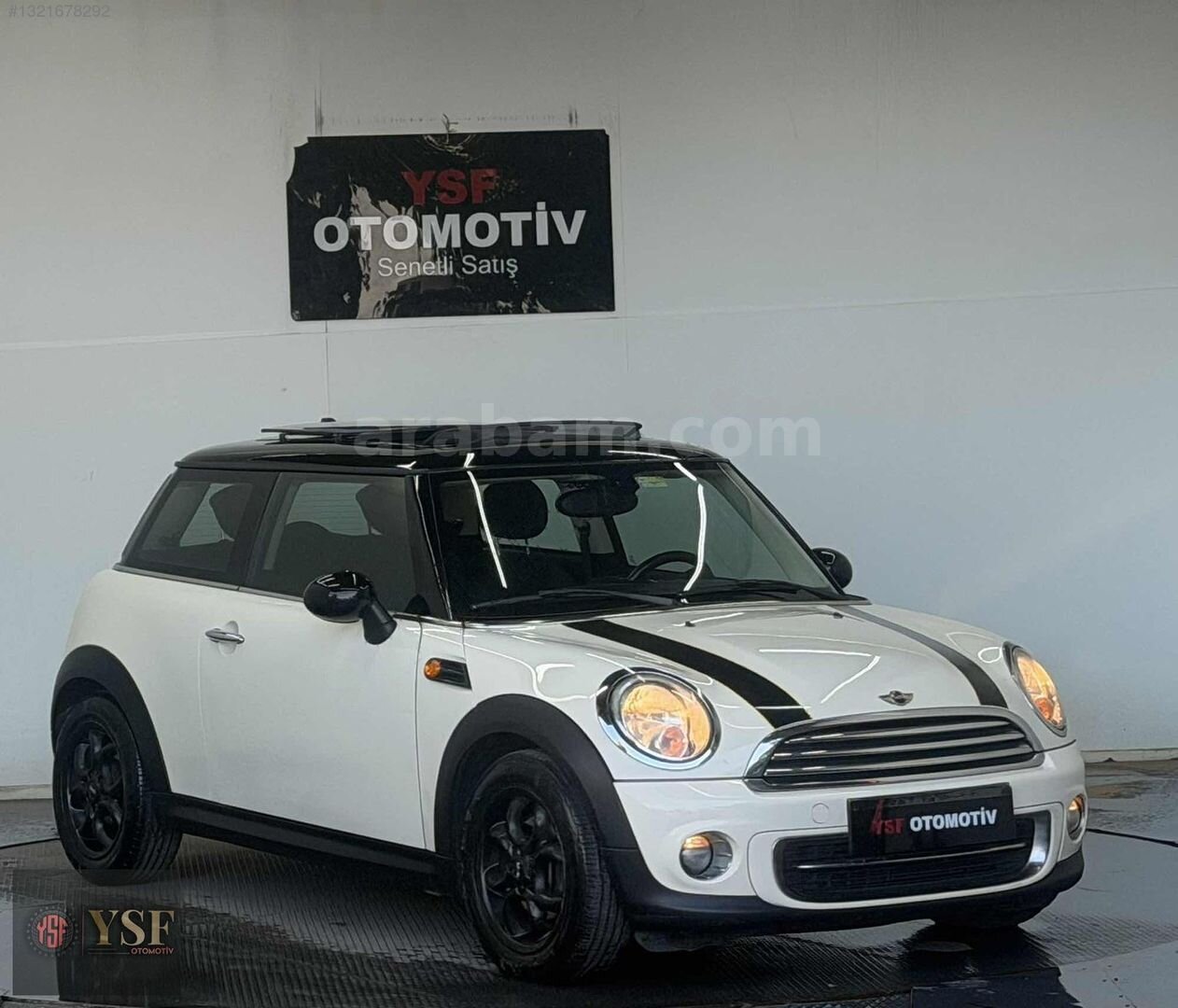 Galeriden Mini Cooper 1.6 Coupe 2013 Model İstanbul 181.000 km Beyaz 4