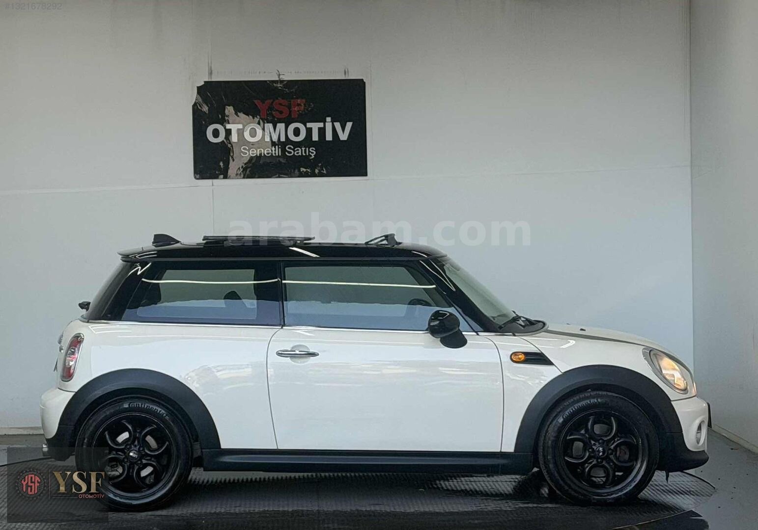 Galeriden Mini Cooper 1.6 Coupe 2013 Model İstanbul 181.000 km Beyaz 7