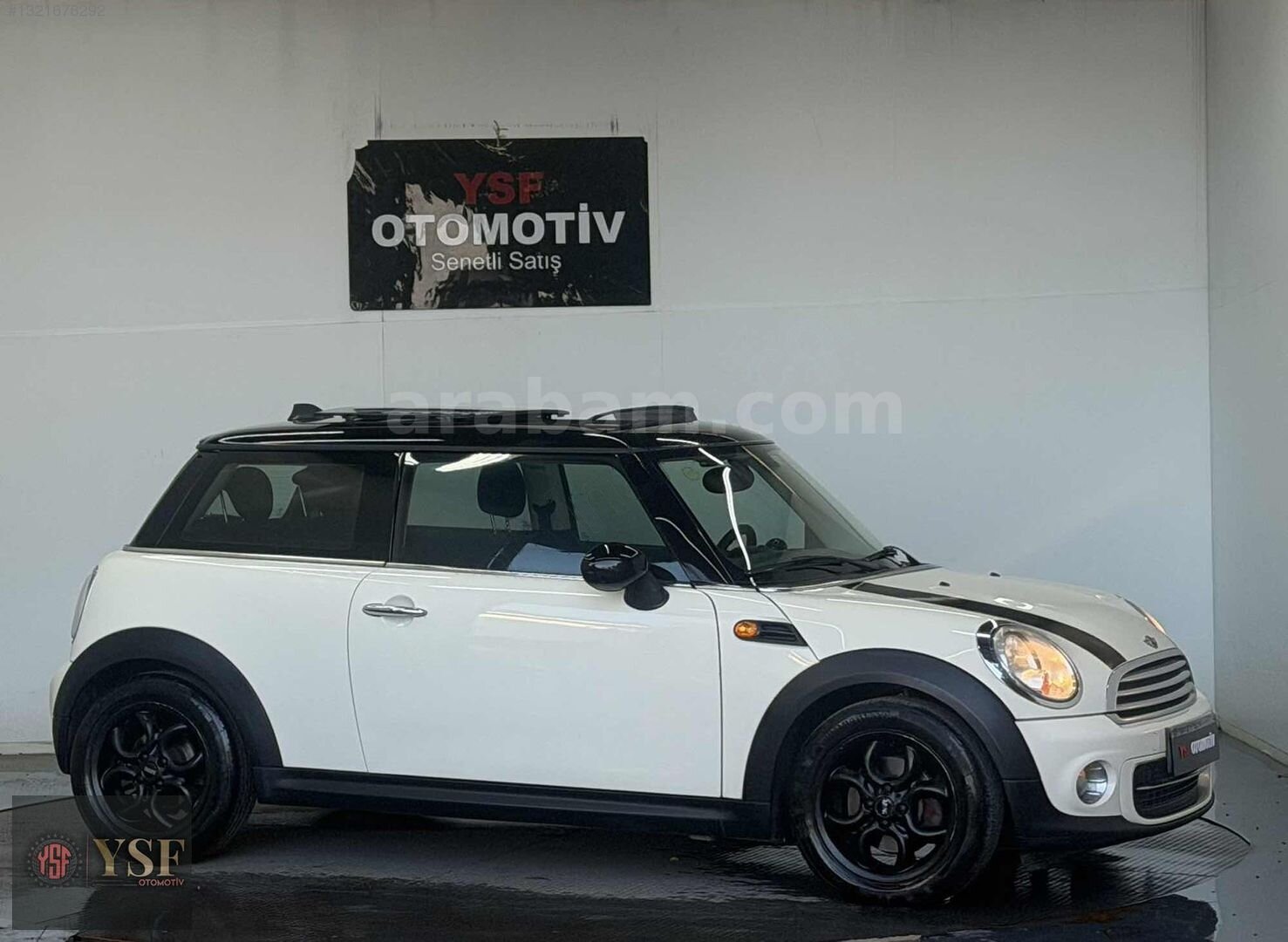 Galeriden Mini Cooper 1.6 Coupe 2013 Model İstanbul 181.000 km Beyaz 6